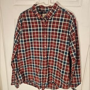 American Eagle Mens Plaid Shirt